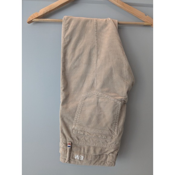 Etienne Marcel Women's Tan Corduroy Straight Leg Pants _‎ Sz 29x27